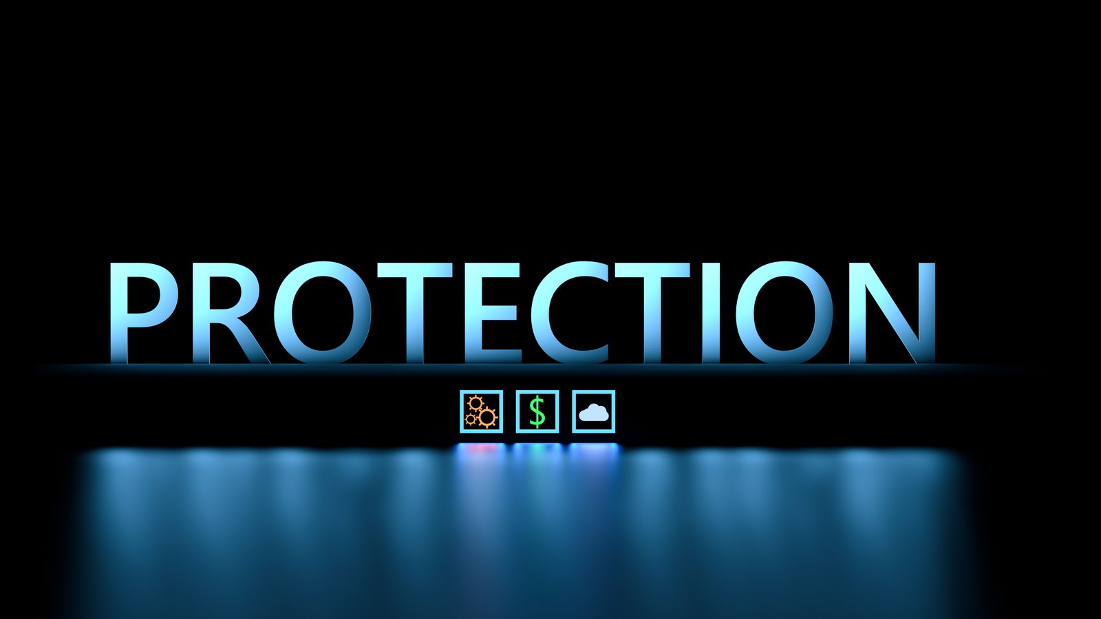 Web security concept illustration showing a browser with shield icon, lock symbols, and security header labels